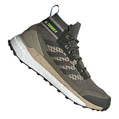 Походная обувь для мужчин Adidas Terrex Free Hiker M EF0368 зеленая цена и информация | Мужские ботинки | pigu.lt