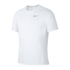 Спортивная мужская футболка Nike Breathe Run M CJ5332- 100 (54493) цена и информация | Мужские термобрюки, темно-синие, SMA61007 | pigu.lt