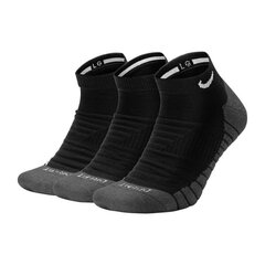 Носки для спорта Nike Everyday Max Cushion No-Show 3Pak SX6964-010, 54512, черные цена и информация | Женские носки | pigu.lt