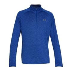 Спортивная мужская футболка Under Armour Tech 2.0 1/2 Zip M 1328495-400, 55690, синяя цена и информация | Мужская спортивная одежда | pigu.lt