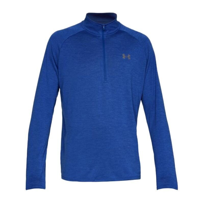 Sportiniai marškinėliai vyrams Under Armour Tech 2.0 1/2 Zip M 1328495-400, 55690, mėlyni цена и информация | Sportinė apranga vyrams | pigu.lt