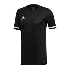 Sportiniai marškinėliai vyrams, Adidas Team 19 M DW6894 juoda kaina ir informacija | Sportinė apranga vyrams | pigu.lt