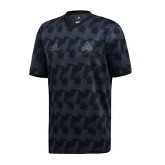 Sportiniai marškinėliai vyrams, Adidas Tango MW AOP M DT9195 juoda kaina ir informacija | Sportinė apranga vyrams | pigu.lt