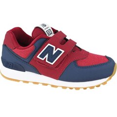 New Balance vaikiški kedai NB 574, Raudoni kaina ir informacija | Sportiniai batai vaikams | pigu.lt