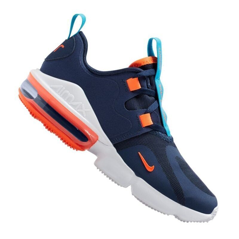 Kedai vaikams Nike Air Max Infinity Jr BQ5309-400 57226, mėlyni kaina ir informacija | Sportiniai batai vaikams | pigu.lt