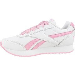 Sportiniai bateliai mergaitėms Reebok Royal CL Jogger 2.0 Jr DV9044, balti kaina ir informacija | Sportiniai batai vaikams | pigu.lt