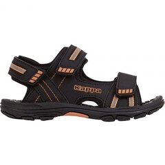 Сандалии детские Kappa Symi K Footwear Jr 260685T 1144, черные цена и информация | Детские сандали | pigu.lt