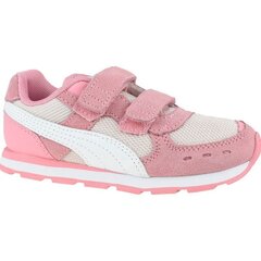 Кеды детские Puma Vista V Infants 369541-10 23, 57559, розовые цена и информация | Детская спортивная обувь | pigu.lt