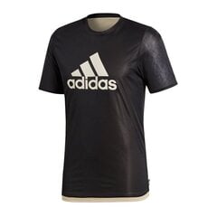 Спортивная футболка мужская, adidas Tango Reversible M CD8291 черная цена и информация | Мужская спортивная одежда | pigu.lt