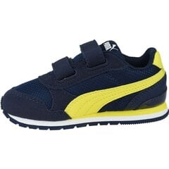 Кеды детские Puma ST Runner V 2 Infants Jr 367137-09, 58987, цвет синий / желтый цена и информация | Детская спортивная обувь | pigu.lt