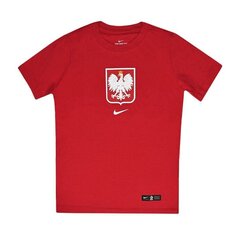 Sportiniai marškinėliai Nike Poland Crest Jr CU1212 611 kaina ir informacija | Marškinėliai berniukams | pigu.lt