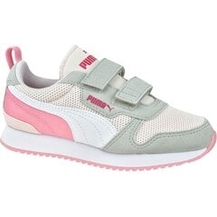 Кеды детские Puma R78 V PS Jr 373617 04, 59397, серый / розовый цена и информация | Детская спортивная обувь | pigu.lt