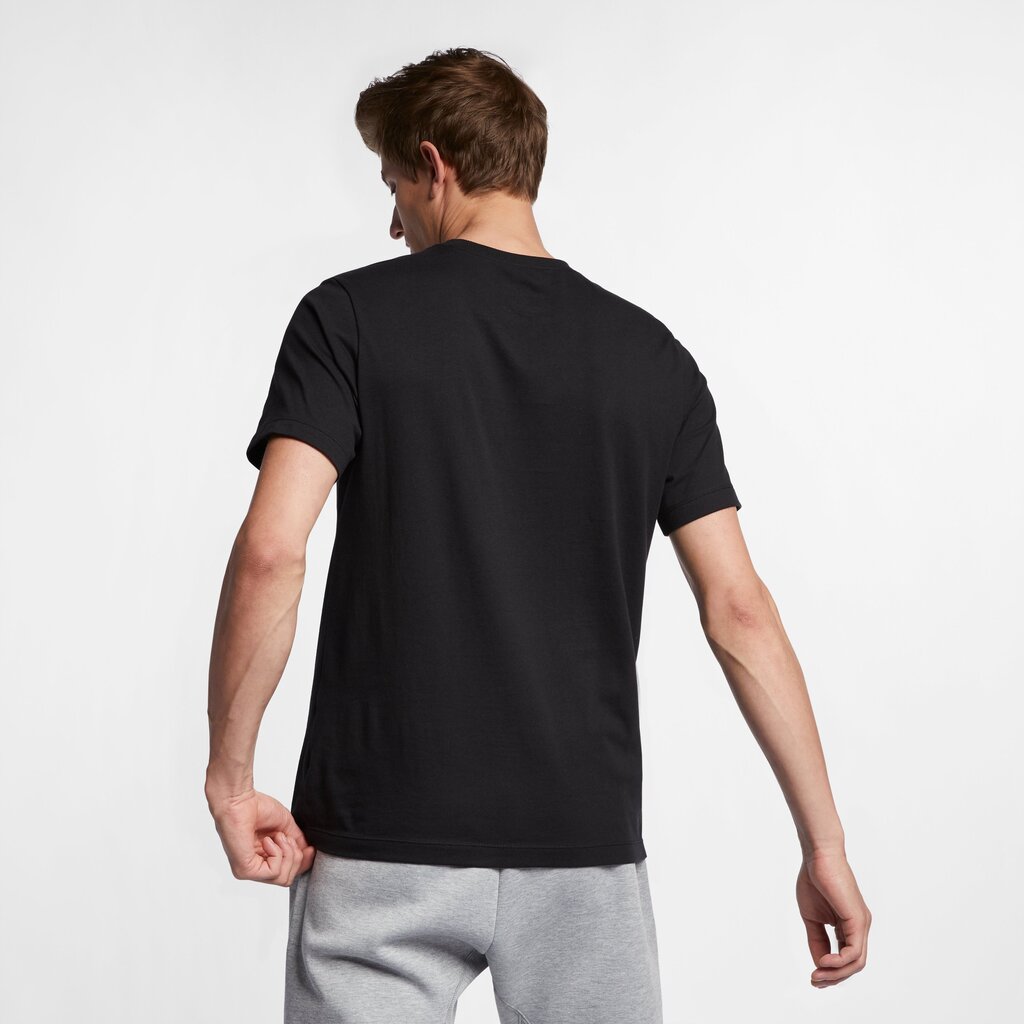 Nike vyriški sportiniai marškinėliai Tee Just do It Swoosh M, juodi AR5006-011 цена и информация | Vyriški marškinėliai | pigu.lt