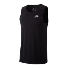 Sportiniai marškinėliai vyrams Nike NSW Club Tank M BQ1260-010, 60707 цена и информация | Мужская спортивная одежда | pigu.lt