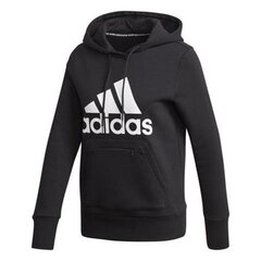 Джемпер для женщин Adidas Badge of Sport Overhead Fleece W GC6915, черный цена и информация | Спортивная одежда женская | pigu.lt