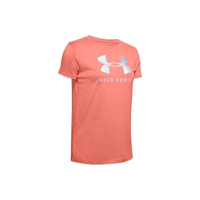 Sportiniai marškinėliai Under Armour Graphic Sportstyle Classiccrew W 1346844-873, 61105 kaina ir informacija | Sportinė apranga moterims | pigu.lt