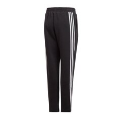 Sportinės kelnės vaikams Adidas 3-Stripes Tapered Jr GE0668, 61654, juodos kaina ir informacija | Kelnės berniukams | pigu.lt