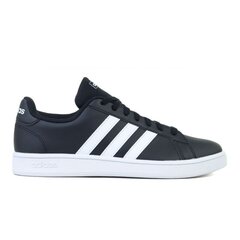 Кеды мужские Adidas Grand Court Base M EE7900, 61822, черные цена и информация | Кроссовки мужские | pigu.lt