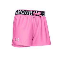 Спортивные шорты для мальчиков Under Armour Play Up Solid K Junior 1351714-645, 61913, розовые цена и информация | Шорты для мальчиков | pigu.lt