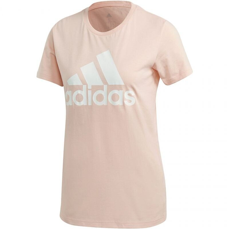 Sportiniai marškinėliai moterims Adidas W BOS CO Tee W GC6948, 62347, persikinės spalvos kaina ir informacija | Sportinė apranga moterims | pigu.lt