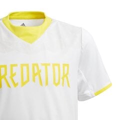 Marškinėliai berniukams Adidas BAR Predator Jr GE0033, balti kaina ir informacija | Marškinėliai berniukams | pigu.lt