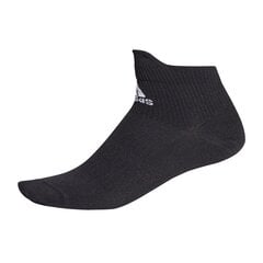 Носки мужские Adidas Alphaskin Ankle Ultralight FK0951, черные цена и информация | Мужские носки | pigu.lt