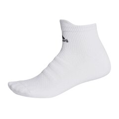 Носки мужские Adidas Alphaskin Ankle FK0961, белые цена и информация | Мужские носки | pigu.lt