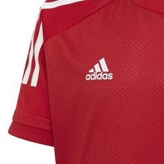 Футболка для мальчика Adidas Condivo 20 Training Jr ED9213 63424, красная цена и информация | Рубашки для мальчиков | pigu.lt