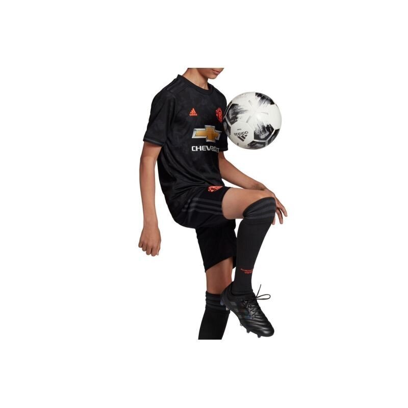 Sportiniai marškinėliai berniukams Adidas Manchester United Third Jsy Jr DX8940 63659 kaina ir informacija | Marškinėliai berniukams | pigu.lt