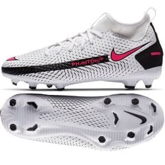 Futbolo bateliai Nike Phantom GT Academy DF FG / MG Jr CW6694-160, 63696, balti kaina ir informacija | Futbolo bateliai | pigu.lt