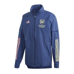 Спортивная куртка мужская Adidas Arsenal FC All-Weather M FQ6172, синяя цена и информация | Мужская спортивная одежда | pigu.lt