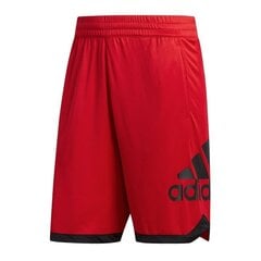 Баскетбольные шорты для мужчин Adidas Badge of Sport M DX6744, красный цена и информация | Мужская спортивная одежда | pigu.lt