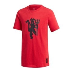 Sportiniai marškinėliai berniukams Adidas Mufc Graphic Jr FR3837 64237 kaina ir informacija | Marškinėliai berniukams | pigu.lt