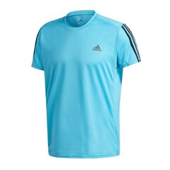 Sportiniai marškinėliai Adidas Run It 3-Stripes M GL8929, 64245 kaina ir informacija | Sportinė apranga vyrams | pigu.lt