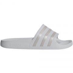 Paplūdimio šlepetės moterims Adidas Adilette Aqua F35531, 64303, baltos kaina ir informacija | Šlepetės moterims | pigu.lt