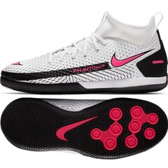 Футбольные бутсы для мальчиков Nike Phantom GT Academy DF IN Jr CW6693-160, 64538, White цена и информация | Детская спортивная обувь | pigu.lt