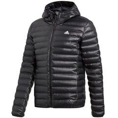Спортивная куртка мужская adidas Varilite Hooded M BQ7782 черный цена и информация | Мужские куртки | pigu.lt