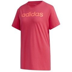 Спортивная футболка женская, Adidas WE Linear LT GD2911 wo розовая цена и информация | Спортивная одежда женская | pigu.lt