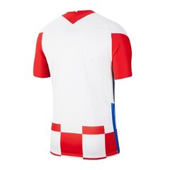 Мужская спортивная футболка Nike Croatia Breathe Stadium Home 20/21 M CD0695- 100 (65219) цена и информация | Мужская спортивная одежда | pigu.lt