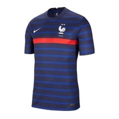 Мужская спортивная футболка Nike France Stadium Home 20/21 M CD0700-498 Tee (65255) цена и информация | Мужская спортивная одежда | pigu.lt