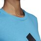 Sportiniai marškinėliai moterims, Adidas W Must Haves BOS TEE DZ0015 šviesiai mėlyna kaina ir informacija | Sportinė apranga moterims | pigu.lt