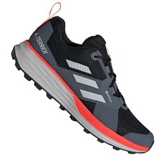 Мужские походные ботинки, Adidas Terrex Two GTX M EH1833 черные/серые цена и информация | Мужские ботинки | pigu.lt