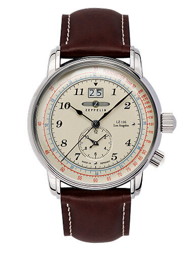 Vyriškas laikrodis Zeppelin LZ126 Los Angeles, 8644-5 цена и информация | Vyriški laikrodžiai | pigu.lt