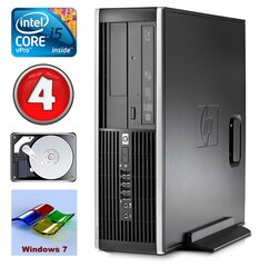 HP 8100 Elite SFF i5-650 4GB 250GB DVD WIN7Pro цена и информация | Stacionarūs kompiuteriai | pigu.lt