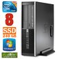 HP 8100 Elite SFF i5-650 8GB 240SSD GT1030 2GB DVD WIN7Pro цена и информация | Stacionarūs kompiuteriai | pigu.lt