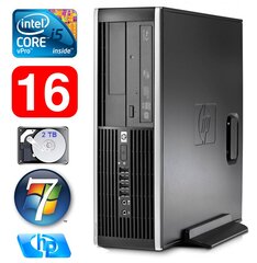 HP 8100 Elite SFF i5-650 16GB 2TB DVD WIN7Pro цена и информация | Stacionarūs kompiuteriai | pigu.lt