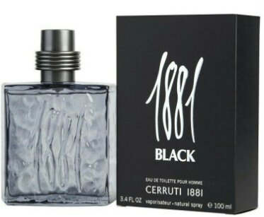 Tualetinis vanduo Cerruti 1881 Black EDT vyrams 100 ml цена и информация | Kvepalai vyrams | pigu.lt