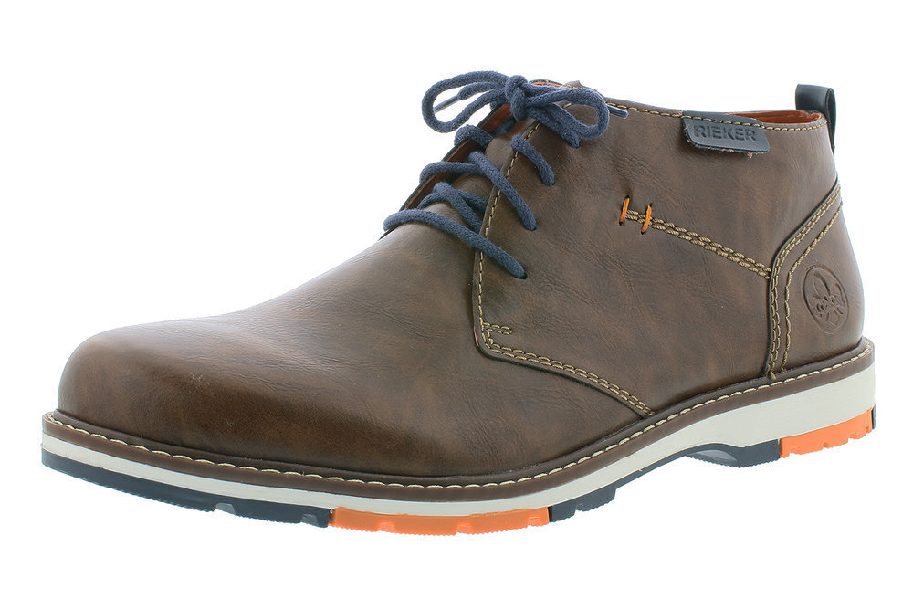 Klasikiniai batai vyrams Rieker, rudi kaina ir informacija | Vyriški batai | pigu.lt