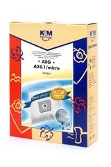 K&M KM-A24.1, 5 vnt. kaina ir informacija | Dulkių siurblių priedai | pigu.lt