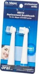 Dr. Mayer Электрическая ротационная зубная щетка розовая GTS1050 цена и информация | Насадки для электрических зубных щеток | pigu.lt